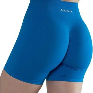 Aurola Women's Dynamic Blue Cycling Shorts | Small / Medium